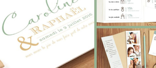 papeterie de mariage
